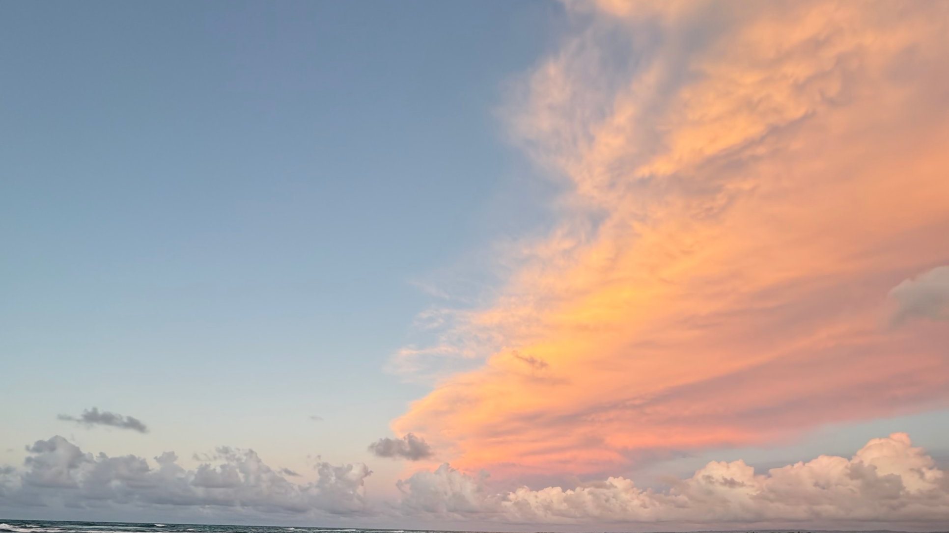 A quiet Dominican beach at sunset, photographed by Braeden